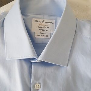 T.M Lewin dress shirt, navy blue